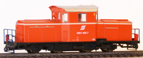 Ferro Train 201-509 - Austrian ÖBB 2091 009-7 red, Gmünd